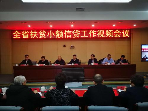 青海省扶貧局召開全省扶貧小額信貸工作視頻會議